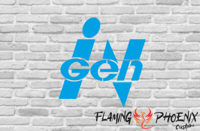 INGEN CUSTOM CAR VINYL STICKER DECAL