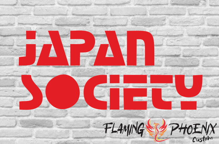 JAPAN SOCIETY CUSTOM CAR VINYL STICKER DECAL