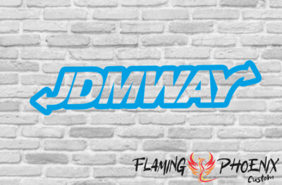 JDM WAY CUSTOM CAR VINYL STICKER DECAL