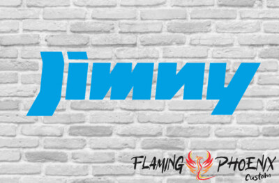 JIMNY CUSTOM CAR VINYL STICKER DECAL