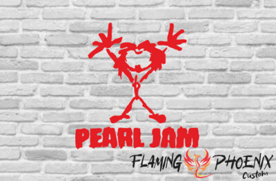 PEARL JAM ALIVE CUSTOM CAR VINYL STICKER DECAL