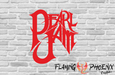 PEARL JAM CUSTOM CAR VINYL STICKER DECAL