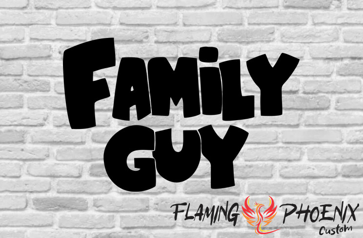 FAMILY GUY CUSTOM CAR VINYL STICKER DECAL