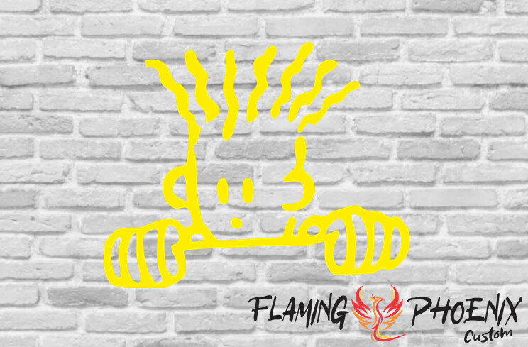 FIDO DIDO CUSTOM CAR VINYL STICKER DECAL