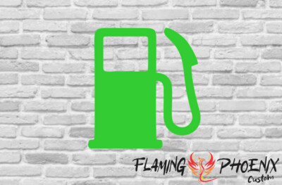 GAS BOMB CUSTOM CAR VINYL STICKER DECAL