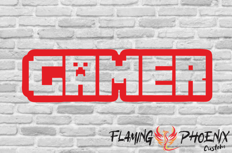 GAME CREEPER CUSTOM CAR VINYL STICKER DECAL