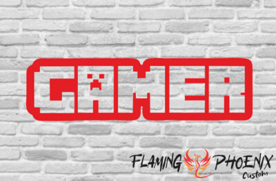 GAME CREEPER CUSTOM CAR VINYL STICKER DECAL