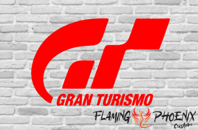 GRAN TURISMO LOGO CUSTOM CAR VINYL STICKER DECAL