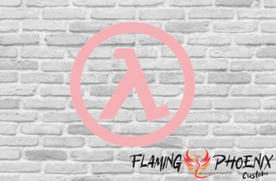 HALF LIFE CUSTOM CAR VINYL STICKER DECAL