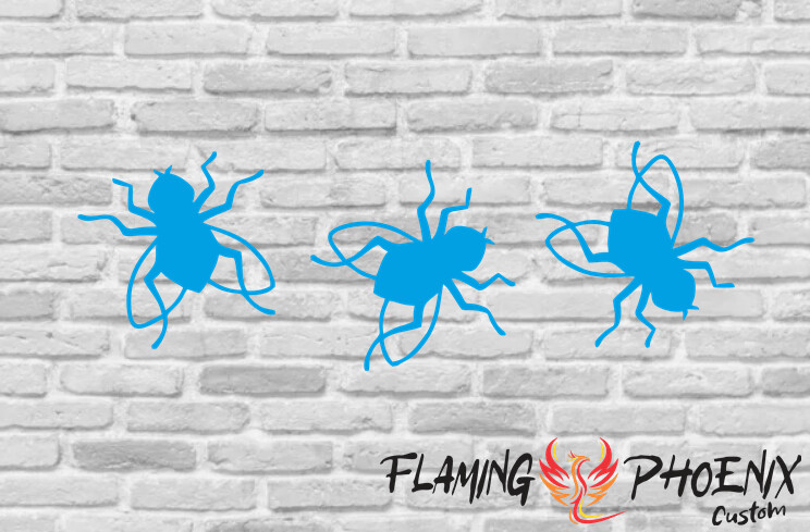 FLY CUSTOM CAR VINYL STICKER DECAL