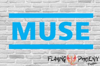 MUSE CUSTOM CAR VINYL STICKER DECAL
