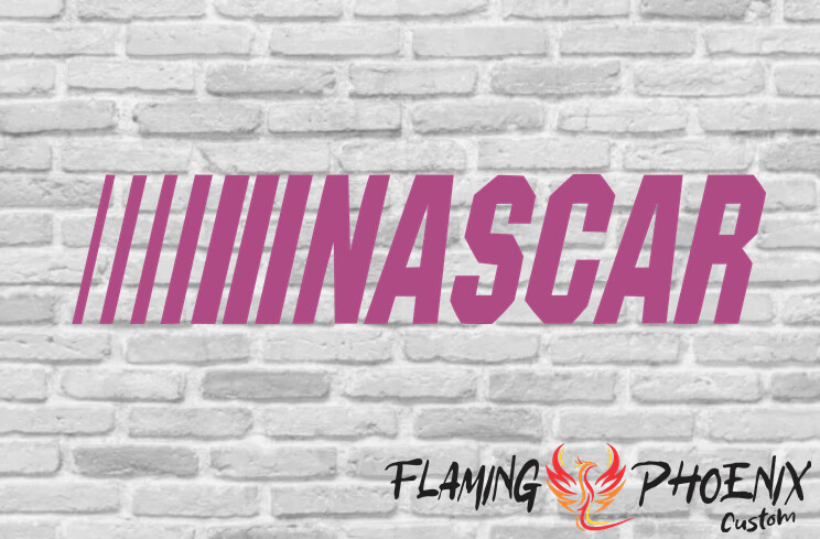 NASCAR CUSTOM CAR VINYL STICKER DECAL