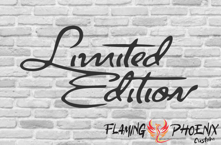 LIMITED EDITION ELEGANT CUSTOM CAR VINYL STICKER DECAL