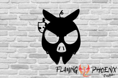 PCHAN FRONT CUSTOM CAR VINYL STICKER DECAL
