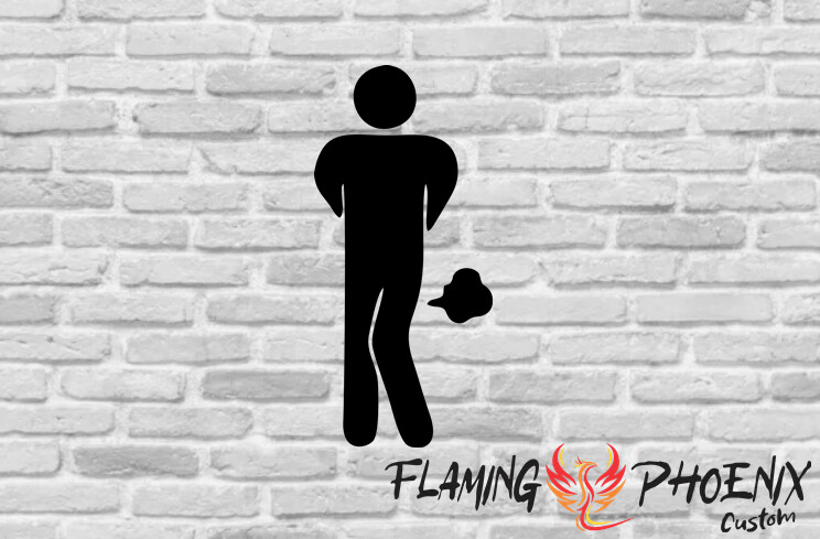 FART CUSTOM CAR VINYL STICKER DECAL