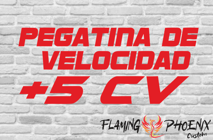 PEGATINA DE VELOCIDAD CUSTOM CAR VINYL STICKER DECAL