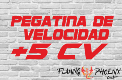 PEGATINA DE VELOCIDAD CUSTOM CAR VINYL STICKER DECAL