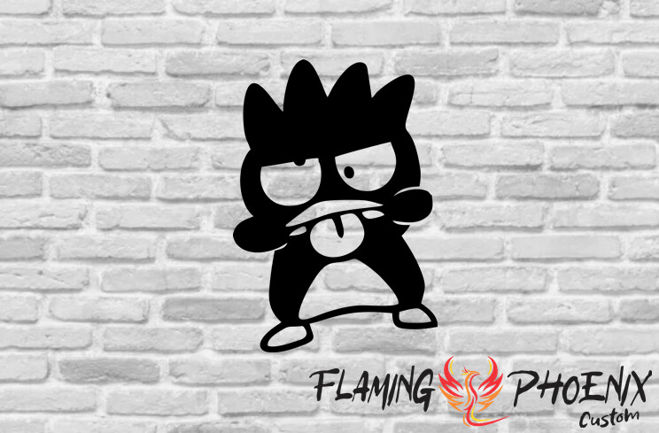 MOCKING PENGUIN CUSTOM CAR VINYL STICKER DECAL