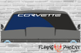 CORVETTE (CHEVROLET) - WINDSHIELD BANNER