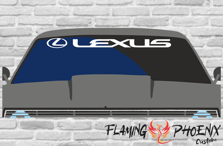 LEXUS - WINDSHIELD BANNER