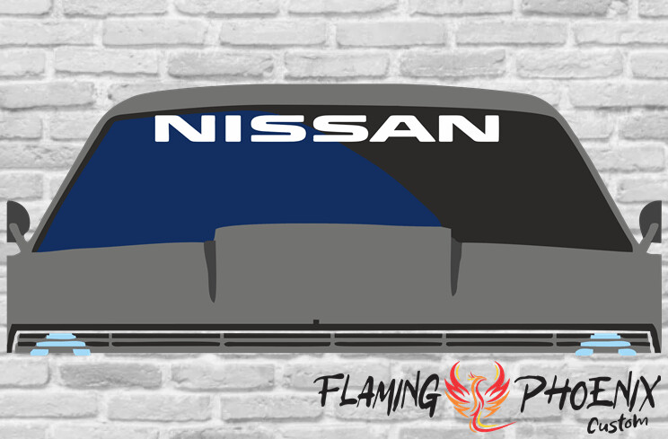 NISSAN - WINDSHIELD BANNER