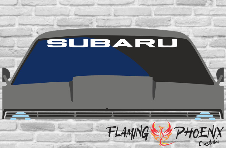 SUBARU- WINDSHIELD BANNER