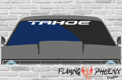 TAHOE (CHEVROLET)- WINDSHIELD BANNER