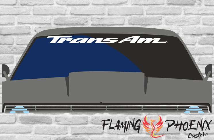 TRANS AM - WINDSHIELD BANNER