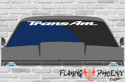 TRANS AM - WINDSHIELD BANNER