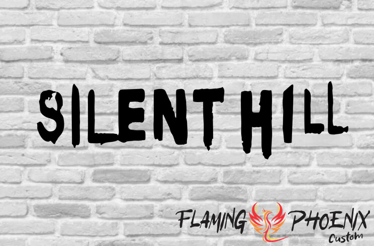 SILENT HILL CUSTOM CAR VINYL STICKER DECAL