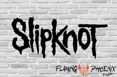 SLIPKNOT LOGO CUSTOM CAR VINYL STICKER DECAL