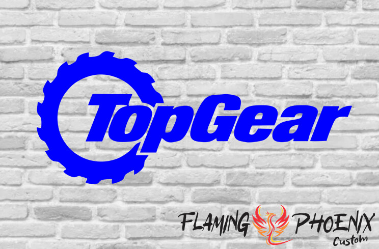 TOP GEAR CUSTOM CAR VINYL STICKER DECAL