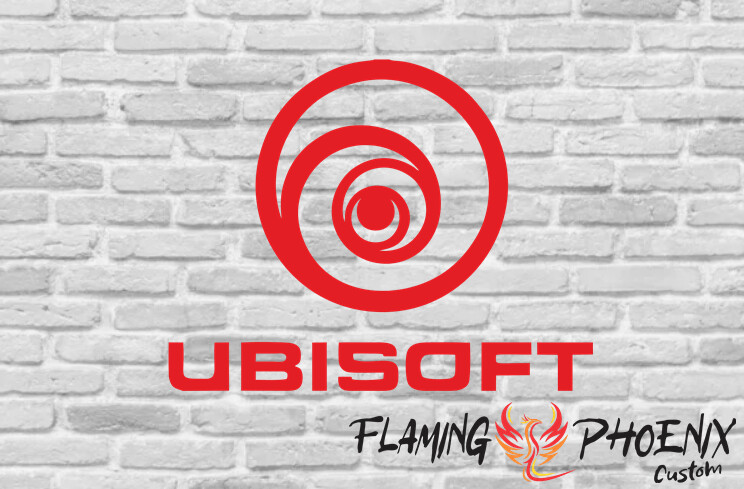 UBISOFT CUSTOM CAR VINYL STICKER DECAL
