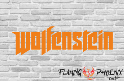 WOLFENSTEIN CUSTOM CAR VINYL STICKER DECAL