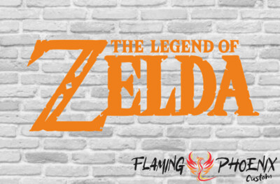 ZELDA CUSTOM CAR VINYL STICKER DECAL