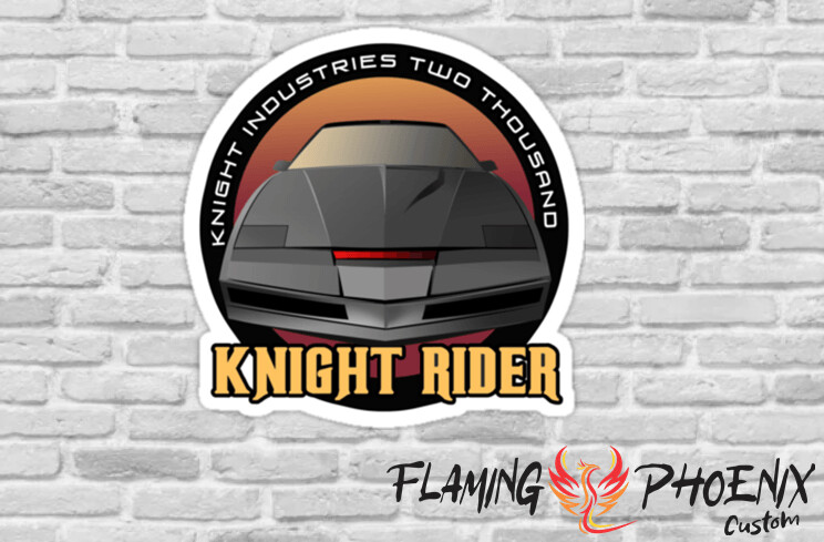 KNIGHT RIDER KITT CUSTOM CAR VINYL STICKER DECAL