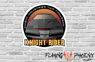 KNIGHT RIDER KITT CUSTOM CAR VINYL STICKER DECAL