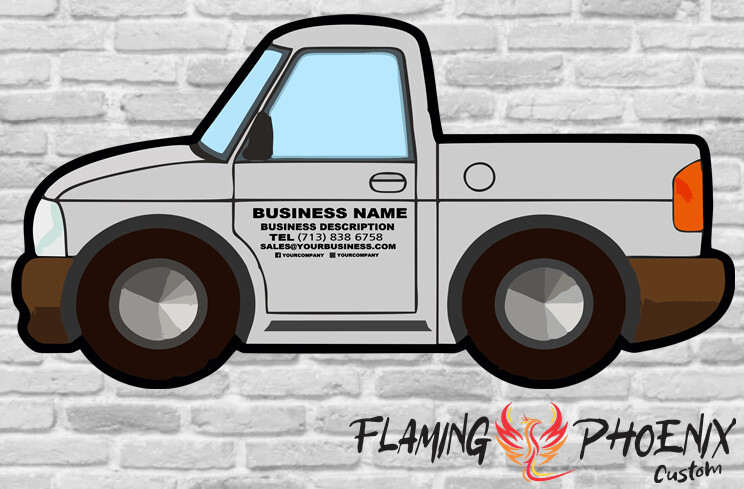 VEHICLE DOOR LETTERING