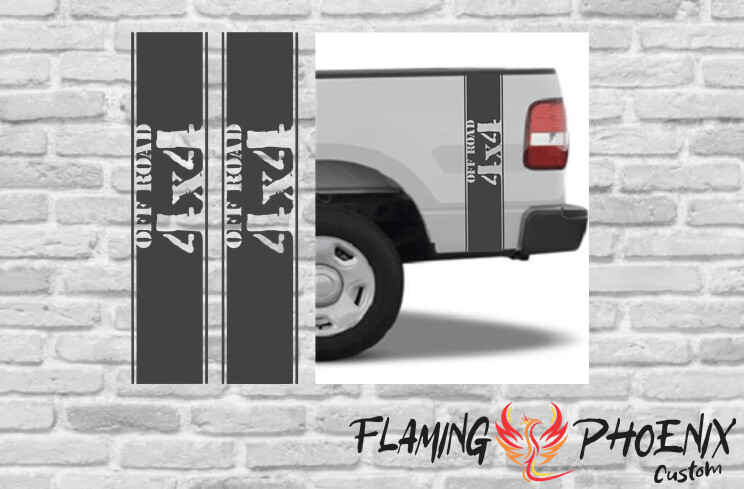 4X4 OFF ROAD BACK SIDE STRIPES