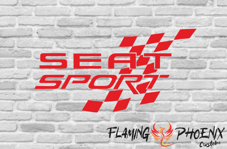 SEAT SPORT CON BANDERA