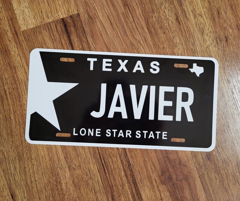JAVIER PLATE