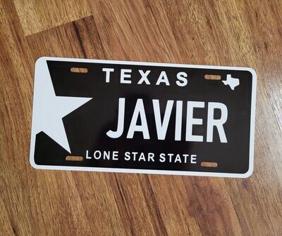 JAVIER PLATE