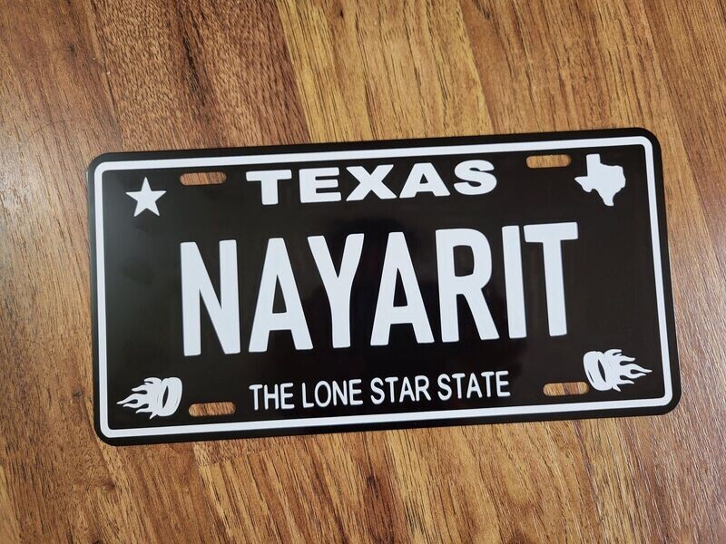 NAYARIT PLATE