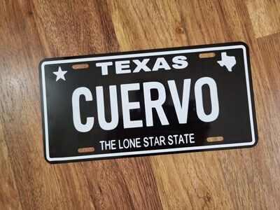 CUERVO PLATE