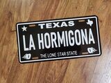 LA HORMIGONA PLATE