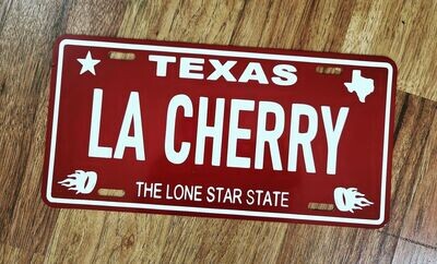 LA CHERRY PLATE