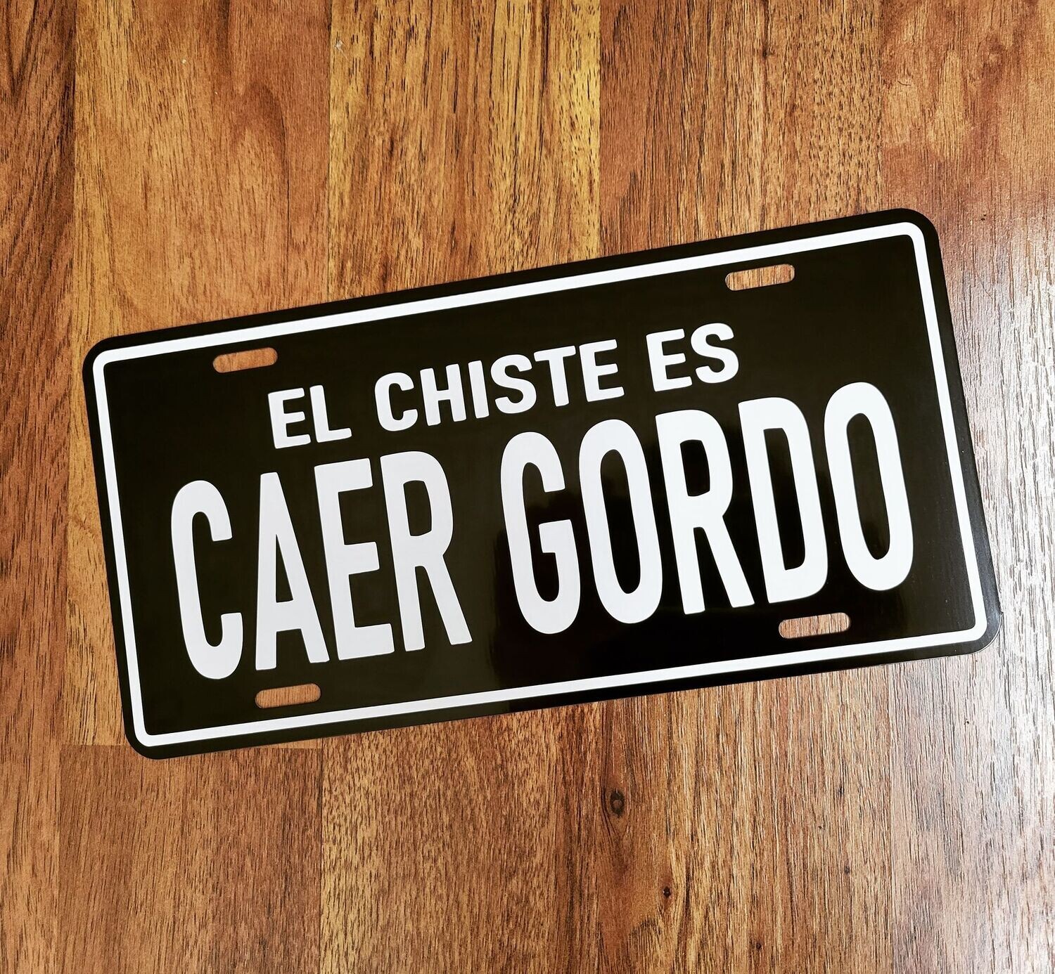 CAER GORDO PLATE