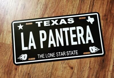 LA PANTERA PLATE