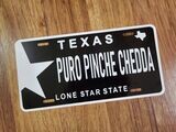 PURO PINCHE CHEDDA PLATE