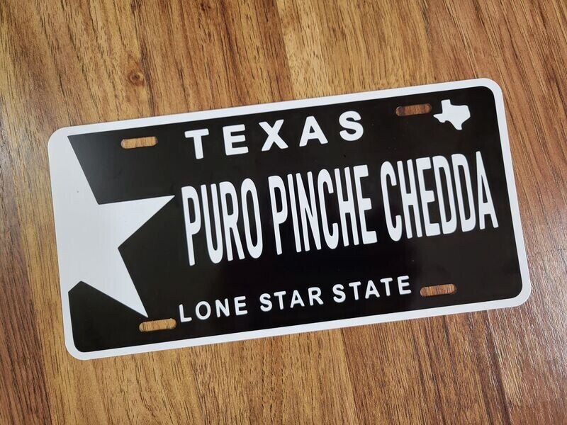 PURO PINCHE CHEDDA PLATE